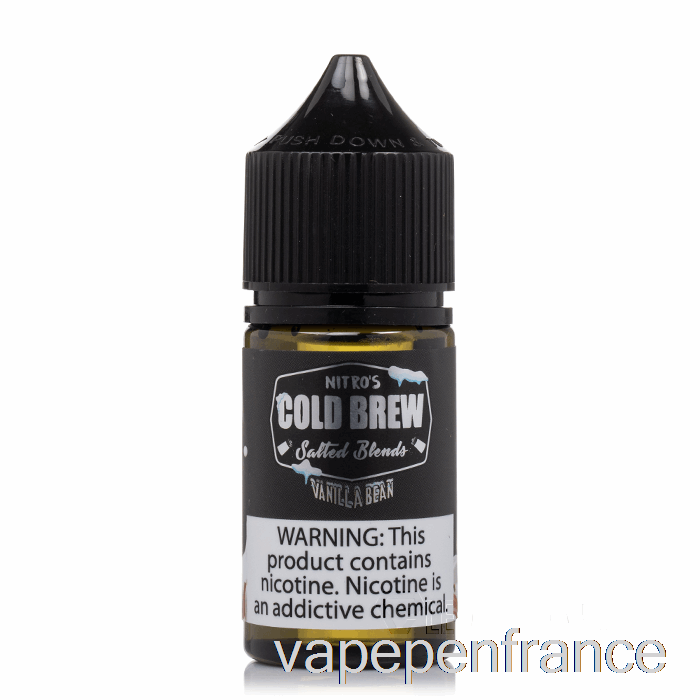 Gousse De Vanille - Sels D'infusion Froide Nitros - Stylo Vape 30 Ml 45 Mg